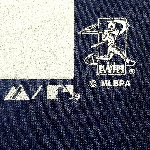 NWT NEW YORK YANKEES MARIANO RIVERA JERSEY T SHIRT. MENS Sz:XL BY MAJESTIC #42 - Picture 5 of 10